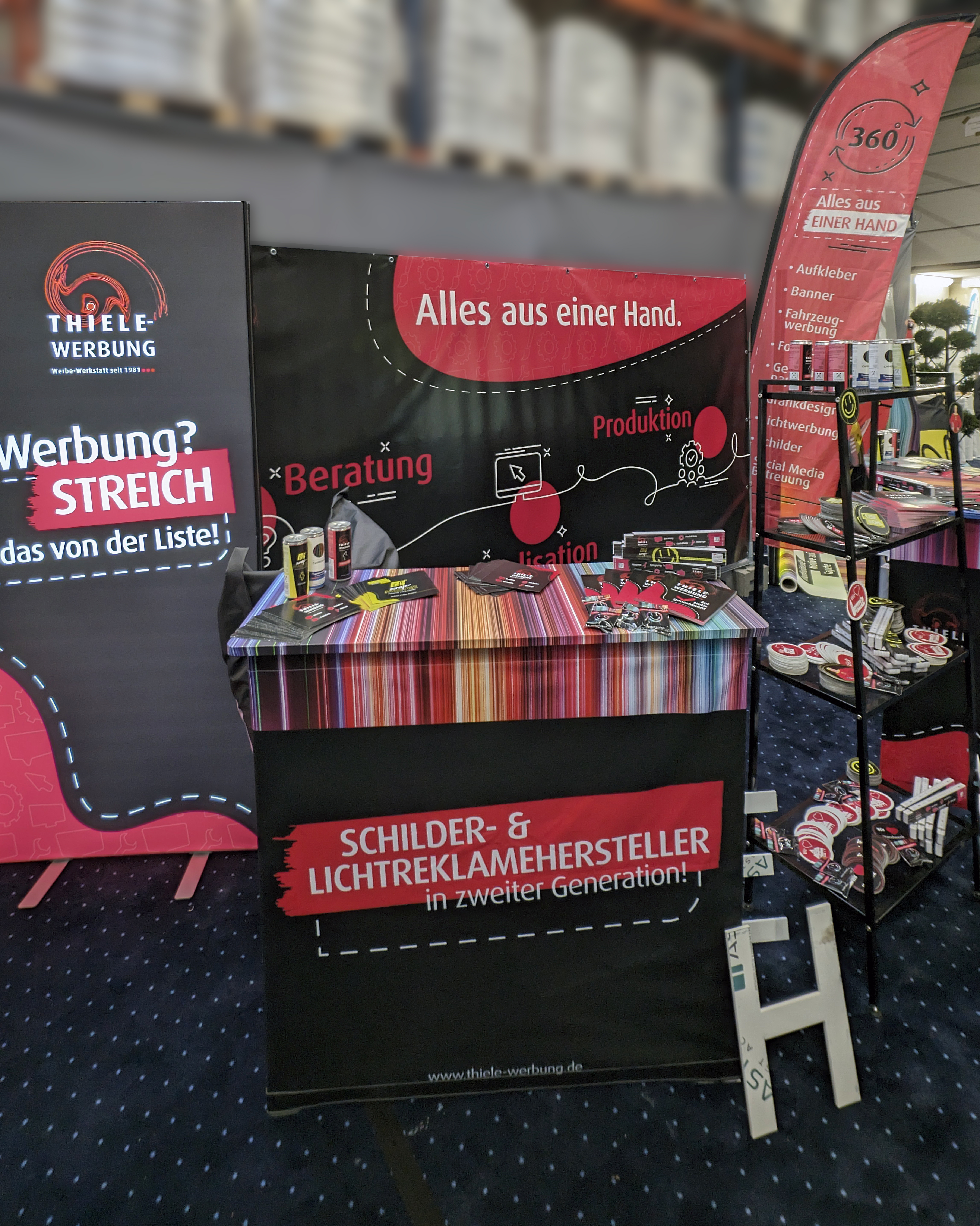 Einblick in unser Messewochenende mit WABA Farben Braun!