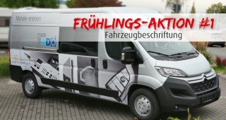 Frühlings-Aktion Nr. 1 - Fahrzeugbeschriftung