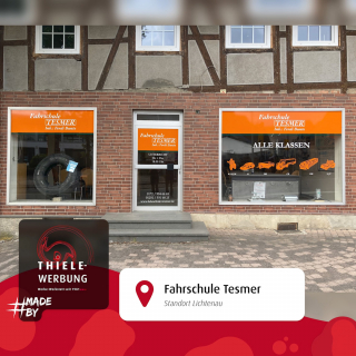Frischer Look für Fahrschule Tesmer Bunte in Lichtenau!