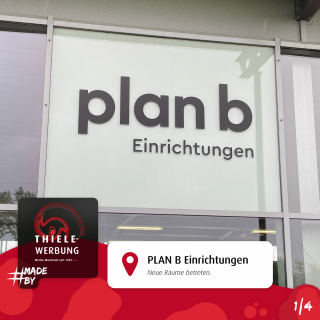 Neue Fensterbeschriftung für Plan B