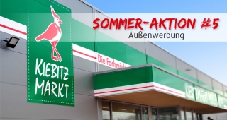 Sommer-Aktion Nr. 5 - Aussenwerbung