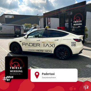 Zum Ziel kommen mit Padertaxi!