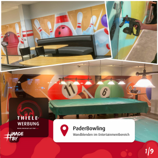 Strike! Neue Wandblenden für PaderBowling!