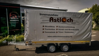 Planenbeschriftung Anhänger